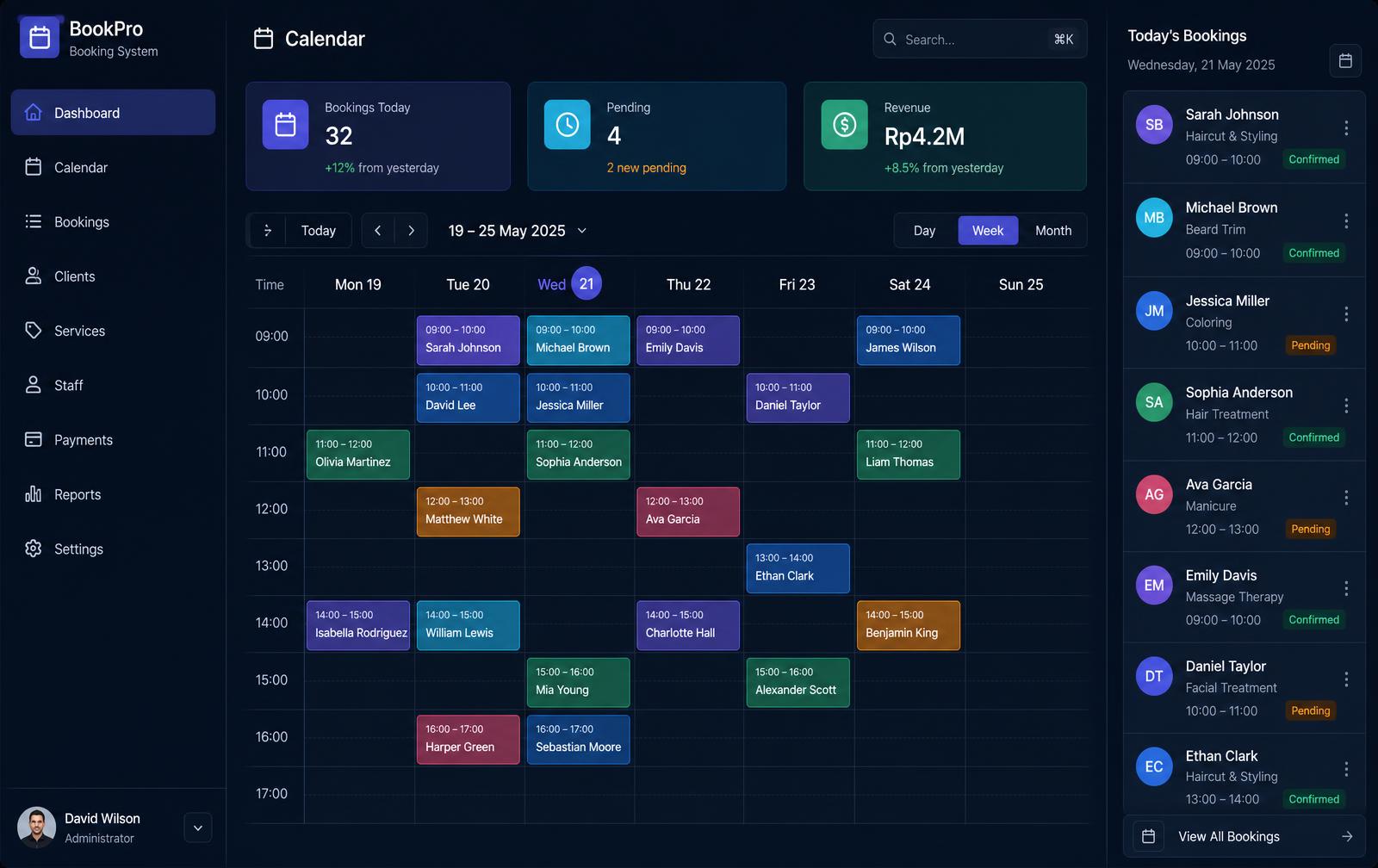 Ilustrasi Booking System